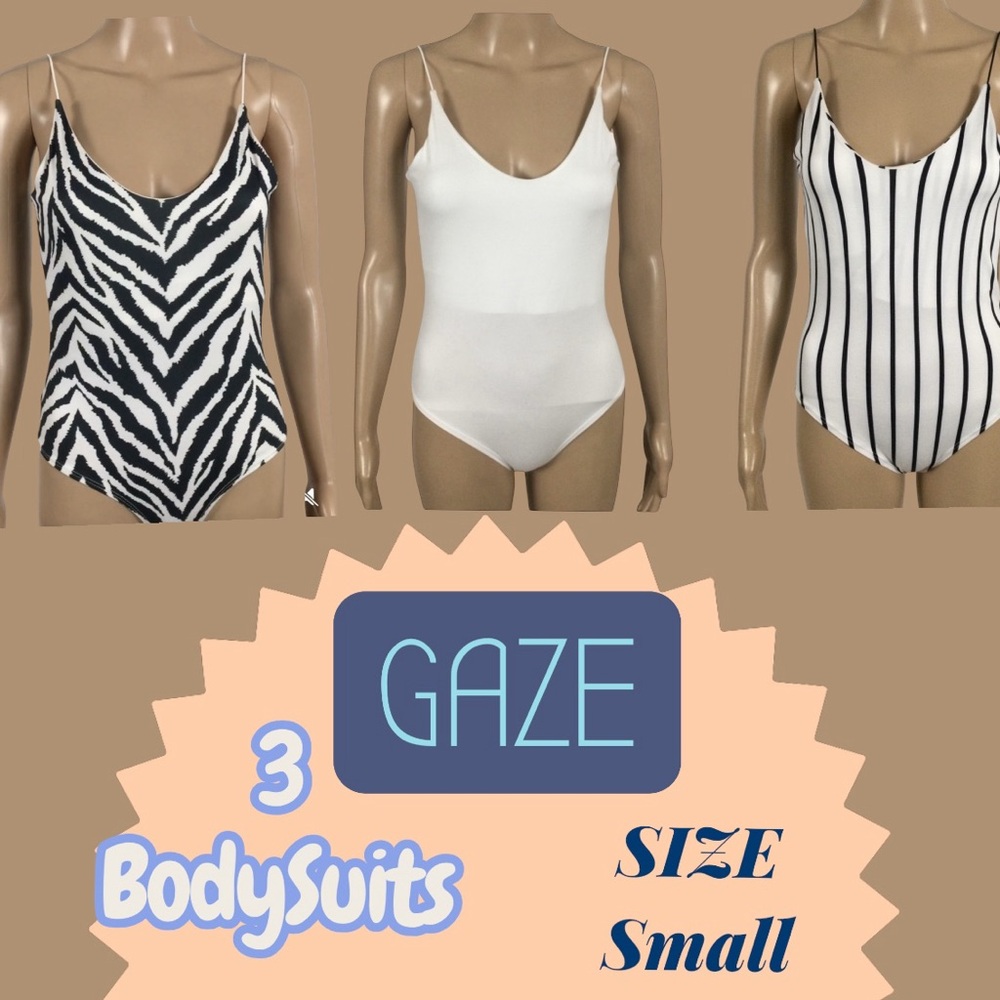 GAZE Body Suits BUNDLE Of 3